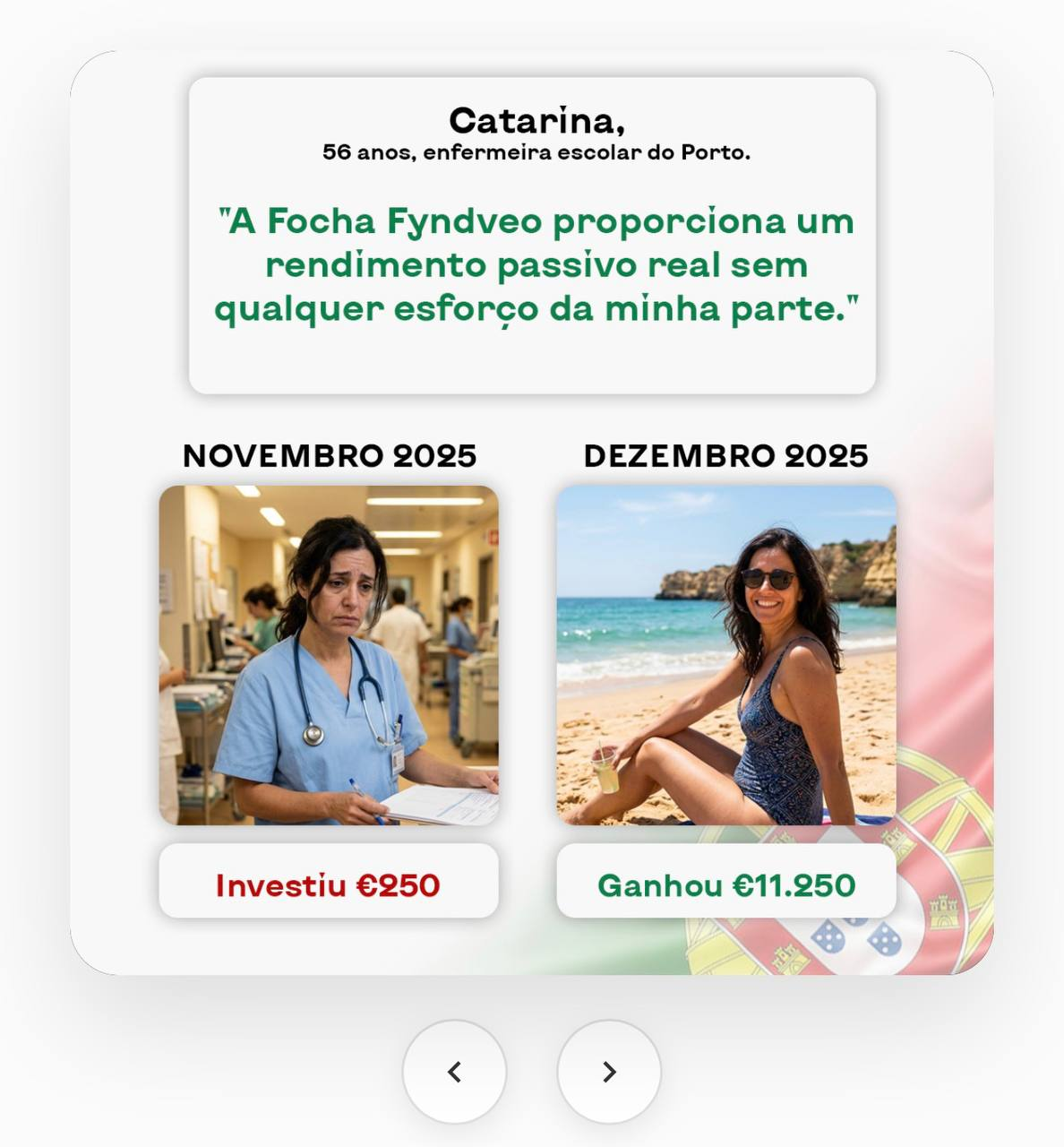 Testemunho Catarina